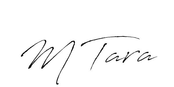 M Tara stylish signature style. Best Handwritten Sign (Antro_Vectra) for my name. Handwritten Signature Collection Ideas for my name M Tara. M Tara signature style 6 images and pictures png