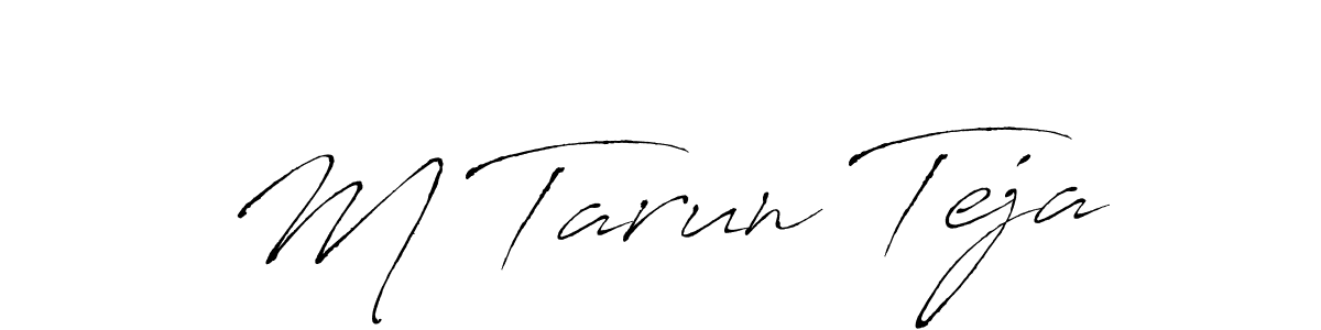 Make a beautiful signature design for name M Tarun Teja. Use this online signature maker to create a handwritten signature for free. M Tarun Teja signature style 6 images and pictures png