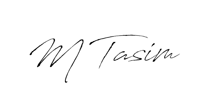 You should practise on your own different ways (Antro_Vectra) to write your name (M Tasim) in signature. don't let someone else do it for you. M Tasim signature style 6 images and pictures png