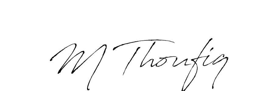 Best and Professional Signature Style for M Thoufiq. Antro_Vectra Best Signature Style Collection. M Thoufiq signature style 6 images and pictures png