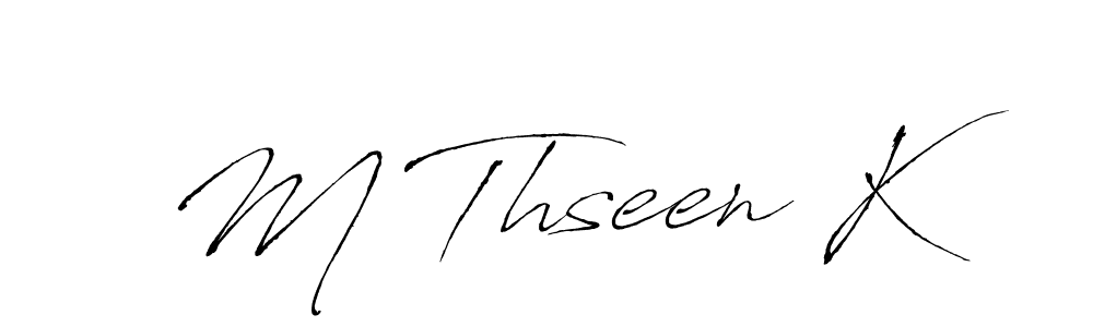 Here are the top 10 professional signature styles for the name M Thseen K. These are the best autograph styles you can use for your name. M Thseen K signature style 6 images and pictures png