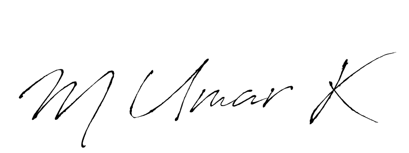 if you are searching for the best signature style for your name M Umar K. so please give up your signature search. here we have designed multiple signature styles  using Antro_Vectra. M Umar K signature style 6 images and pictures png