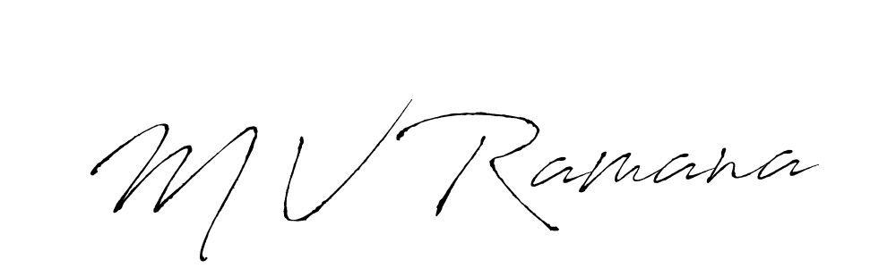 Here are the top 10 professional signature styles for the name M V Ramana. These are the best autograph styles you can use for your name. M V Ramana signature style 6 images and pictures png