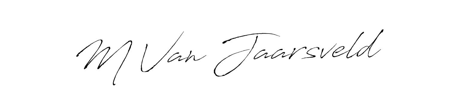 Also You can easily find your signature by using the search form. We will create M Van Jaarsveld name handwritten signature images for you free of cost using Antro_Vectra sign style. M Van Jaarsveld signature style 6 images and pictures png