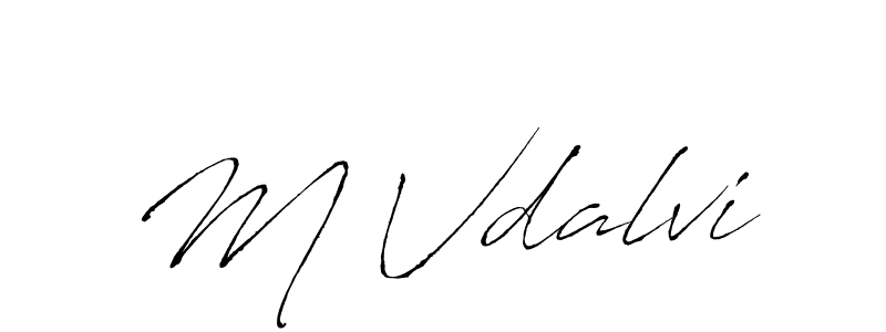 Once you've used our free online signature maker to create your best signature Antro_Vectra style, it's time to enjoy all of the benefits that M Vdalvi name signing documents. M Vdalvi signature style 6 images and pictures png