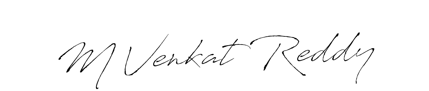 Use a signature maker to create a handwritten signature online. With this signature software, you can design (Antro_Vectra) your own signature for name M Venkat Reddy. M Venkat Reddy signature style 6 images and pictures png