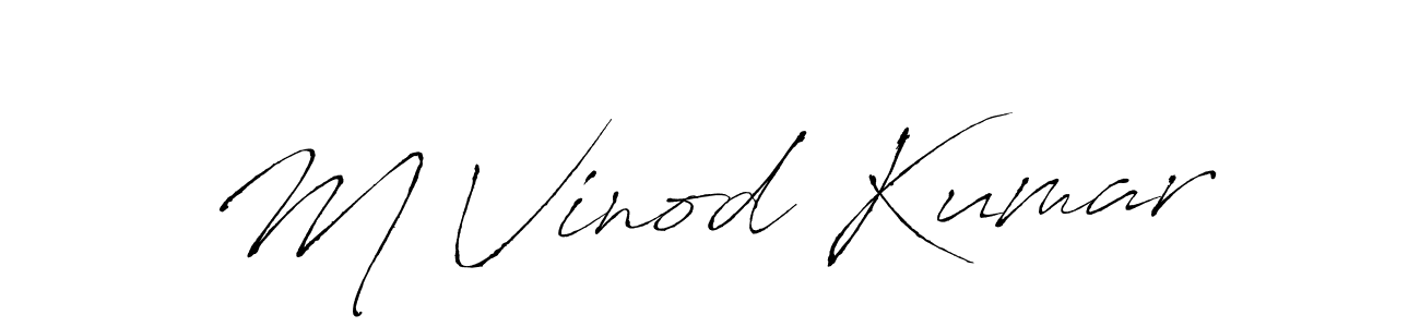 It looks lik you need a new signature style for name M Vinod Kumar. Design unique handwritten (Antro_Vectra) signature with our free signature maker in just a few clicks. M Vinod Kumar signature style 6 images and pictures png