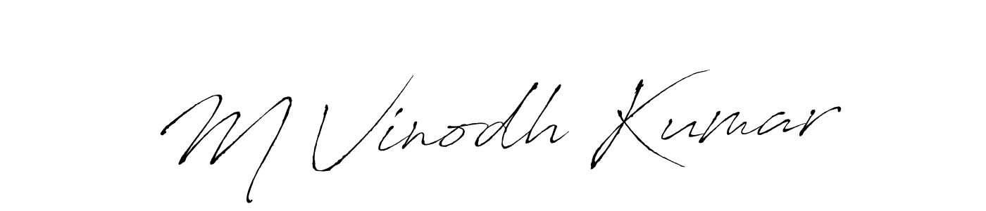 Once you've used our free online signature maker to create your best signature Antro_Vectra style, it's time to enjoy all of the benefits that M Vinodh Kumar name signing documents. M Vinodh Kumar signature style 6 images and pictures png