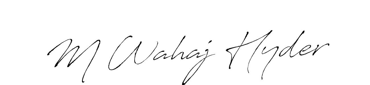 Best and Professional Signature Style for M Wahaj Hyder. Antro_Vectra Best Signature Style Collection. M Wahaj Hyder signature style 6 images and pictures png
