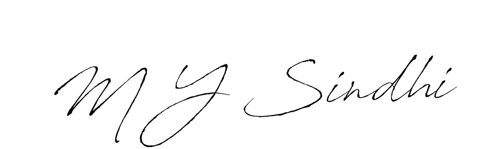 Similarly Antro_Vectra is the best handwritten signature design. Signature creator online .You can use it as an online autograph creator for name M Y Sindhi. M Y Sindhi signature style 6 images and pictures png