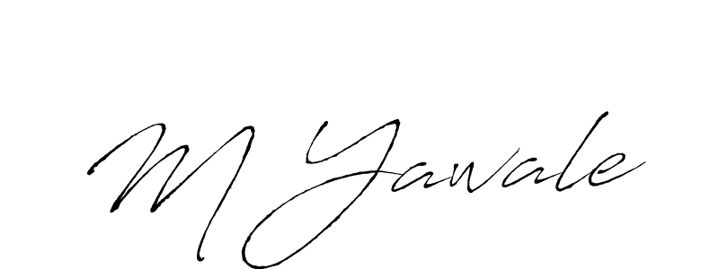 Similarly Antro_Vectra is the best handwritten signature design. Signature creator online .You can use it as an online autograph creator for name M Yawale. M Yawale signature style 6 images and pictures png