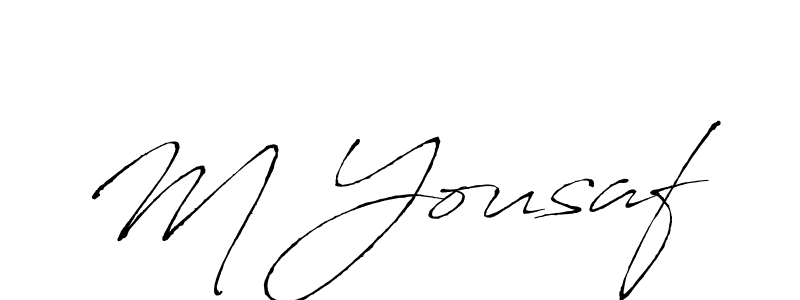 Make a beautiful signature design for name M Yousaf. Use this online signature maker to create a handwritten signature for free. M Yousaf signature style 6 images and pictures png