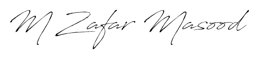 Elevate your brand with a stunning M Zafar Masood eSignature. The Antro_Vectra style provides a balanced, flowing aesthetic for everyday signing. M Zafar Masood signature style 6 images and pictures png