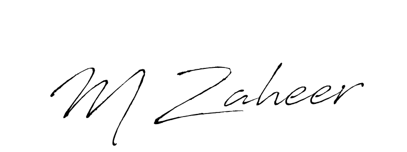 You can use this online signature creator to create a handwritten signature for the name M Zaheer. This is the best online autograph maker. M Zaheer signature style 6 images and pictures png