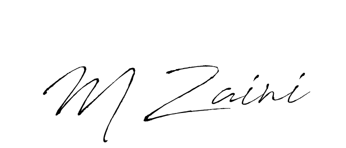 Best and Professional Signature Style for M Zaini. Antro_Vectra Best Signature Style Collection. M Zaini signature style 6 images and pictures png