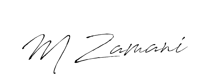 Make a beautiful signature design for name M Zamani. Use this online signature maker to create a handwritten signature for free. M Zamani signature style 6 images and pictures png