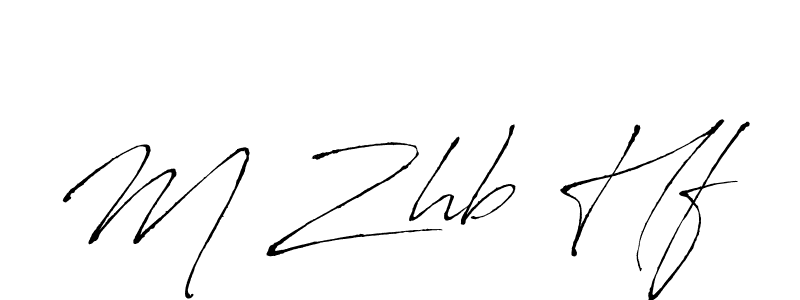 Make a beautiful signature design for name M Zhb Hf. Use this online signature maker to create a handwritten signature for free. M Zhb Hf signature style 6 images and pictures png