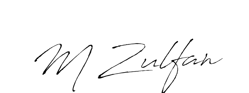 Make a beautiful signature design for name M Zulfan. Use this online signature maker to create a handwritten signature for free. M Zulfan signature style 6 images and pictures png