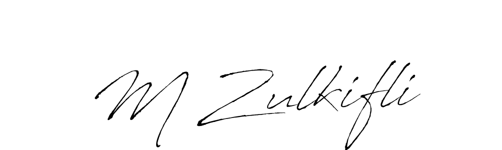 This is the best signature style for the M Zulkifli name. Also you like these signature font (Antro_Vectra). Mix name signature. M Zulkifli signature style 6 images and pictures png