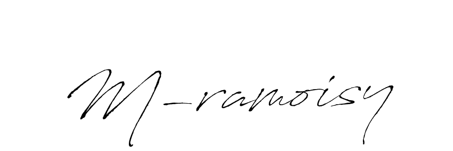 Similarly Antro_Vectra is the best handwritten signature design. Signature creator online .You can use it as an online autograph creator for name M-ramoisy. M-ramoisy signature style 6 images and pictures png