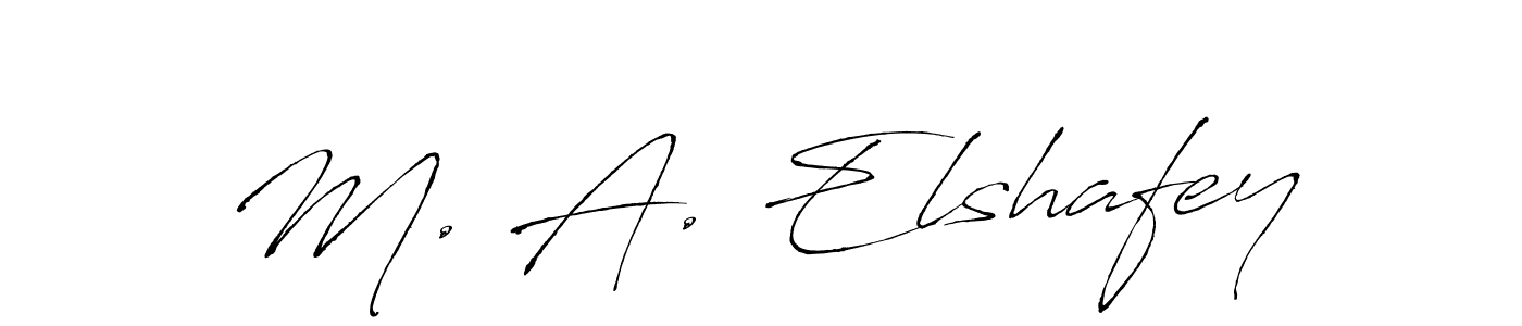 Also You can easily find your signature by using the search form. We will create M. A. Elshafey name handwritten signature images for you free of cost using Antro_Vectra sign style. M. A. Elshafey signature style 6 images and pictures png
