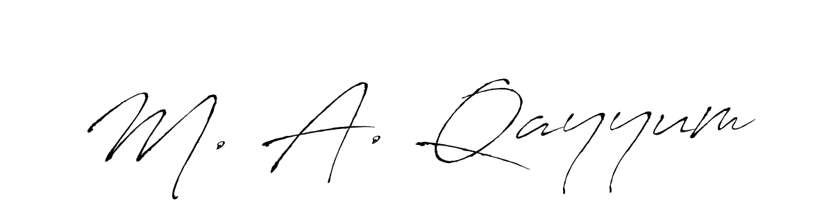 You should practise on your own different ways (Antro_Vectra) to write your name (M. A. Qayyum) in signature. don't let someone else do it for you. M. A. Qayyum signature style 6 images and pictures png