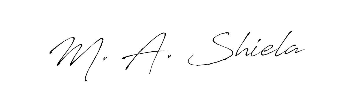 Once you've used our free online signature maker to create your best signature Antro_Vectra style, it's time to enjoy all of the benefits that M. A. Shiela name signing documents. M. A. Shiela signature style 6 images and pictures png