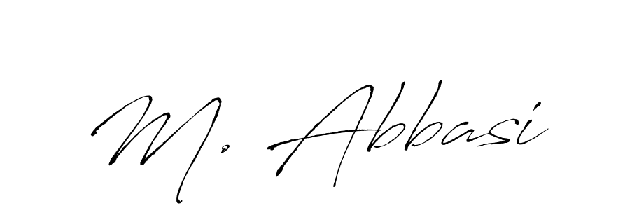 How to make M. Abbasi signature? Antro_Vectra is a professional autograph style. Create handwritten signature for M. Abbasi name. M. Abbasi signature style 6 images and pictures png