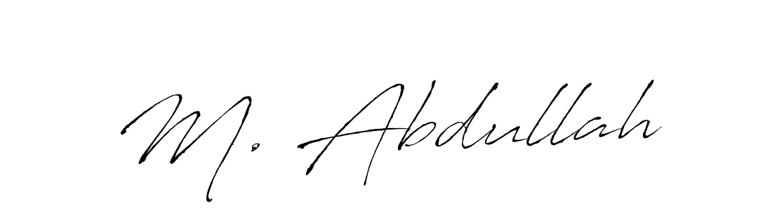 if you are searching for the best signature style for your name M. Abdullah. so please give up your signature search. here we have designed multiple signature styles  using Antro_Vectra. M. Abdullah signature style 6 images and pictures png