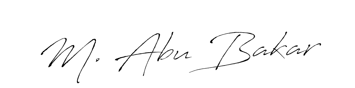 You should practise on your own different ways (Antro_Vectra) to write your name (M. Abu Bakar) in signature. don't let someone else do it for you. M. Abu Bakar signature style 6 images and pictures png