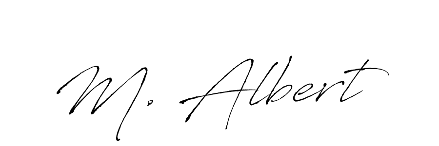 Antro_Vectra is a professional signature style that is perfect for those who want to add a touch of class to their signature. It is also a great choice for those who want to make their signature more unique. Get M. Albert name to fancy signature for free. M. Albert signature style 6 images and pictures png