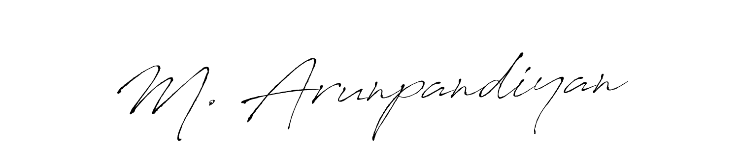 Best and Professional Signature Style for M. Arunpandiyan. Antro_Vectra Best Signature Style Collection. M. Arunpandiyan signature style 6 images and pictures png