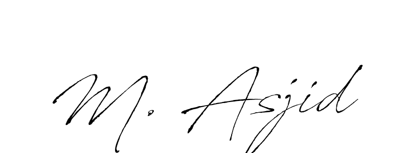 Best and Professional Signature Style for M. Asjid. Antro_Vectra Best Signature Style Collection. M. Asjid signature style 6 images and pictures png