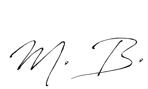 Also You can easily find your signature by using the search form. We will create M. B. name handwritten signature images for you free of cost using Antro_Vectra sign style. M. B. signature style 6 images and pictures png