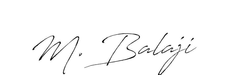 How to Draw M. Balaji signature style? Antro_Vectra is a latest design signature styles for name M. Balaji. M. Balaji signature style 6 images and pictures png