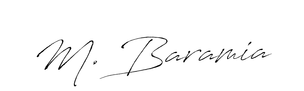 This is the best signature style for the M. Baramia name. Also you like these signature font (Antro_Vectra). Mix name signature. M. Baramia signature style 6 images and pictures png