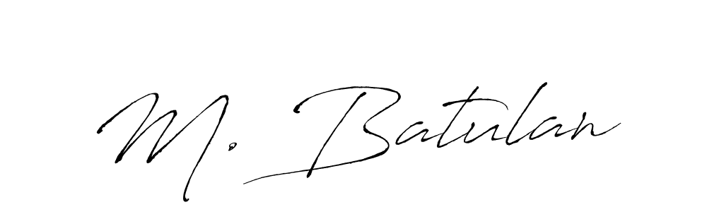 Make a beautiful signature design for name M. Batulan. Use this online signature maker to create a handwritten signature for free. M. Batulan signature style 6 images and pictures png