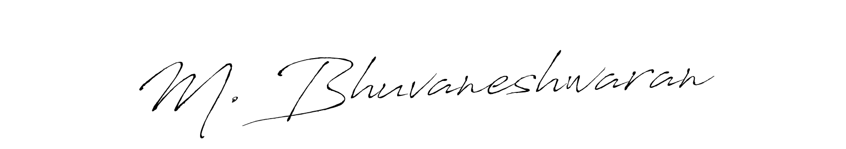 You can use this online signature creator to create a handwritten signature for the name M. Bhuvaneshwaran. This is the best online autograph maker. M. Bhuvaneshwaran signature style 6 images and pictures png