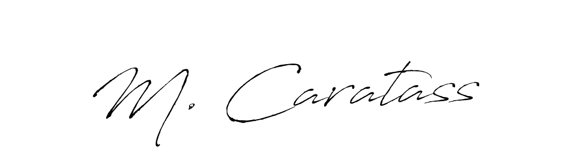 How to make M. Caratass signature? Antro_Vectra is a professional autograph style. Create handwritten signature for M. Caratass name. M. Caratass signature style 6 images and pictures png