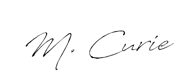 Also we have M. Curie name is the best signature style. Create professional handwritten signature collection using Antro_Vectra autograph style. M. Curie signature style 6 images and pictures png