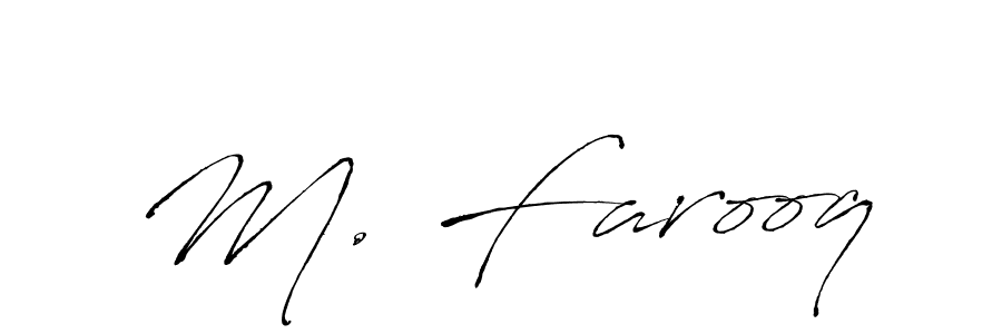 Also You can easily find your signature by using the search form. We will create M. Farooq name handwritten signature images for you free of cost using Antro_Vectra sign style. M. Farooq signature style 6 images and pictures png