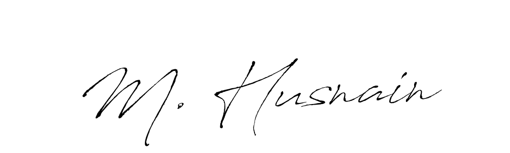 Best and Professional Signature Style for M. Husnain. Antro_Vectra Best Signature Style Collection. M. Husnain signature style 6 images and pictures png