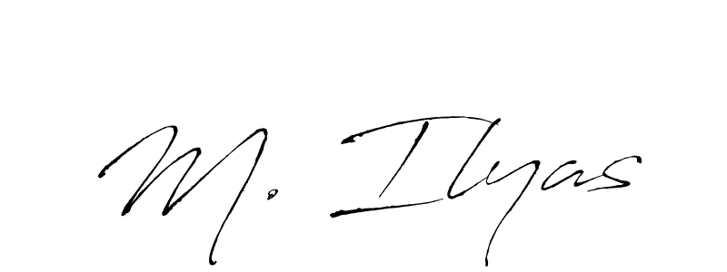 Make a beautiful signature design for name M. Ilyas. Use this online signature maker to create a handwritten signature for free. M. Ilyas signature style 6 images and pictures png