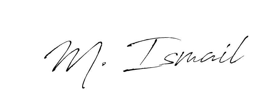 Make a beautiful signature design for name M. Ismail. Use this online signature maker to create a handwritten signature for free. M. Ismail signature style 6 images and pictures png