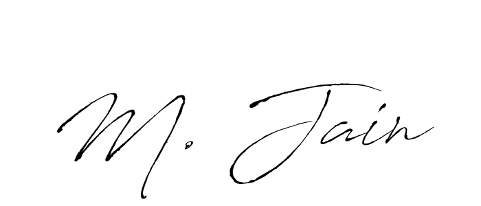 Also we have M. Jain name is the best signature style. Create professional handwritten signature collection using Antro_Vectra autograph style. M. Jain signature style 6 images and pictures png