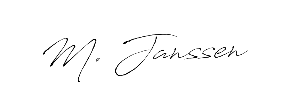 Best and Professional Signature Style for M. Janssen. Antro_Vectra Best Signature Style Collection. M. Janssen signature style 6 images and pictures png