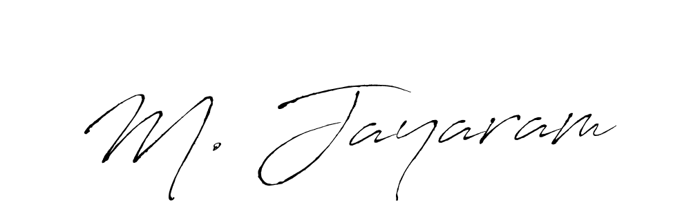 Use a signature maker to create a handwritten signature online. With this signature software, you can design (Antro_Vectra) your own signature for name M. Jayaram. M. Jayaram signature style 6 images and pictures png