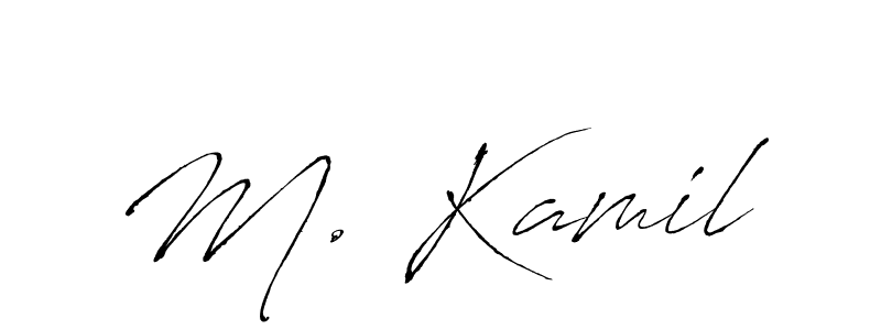 How to make M. Kamil signature? Antro_Vectra is a professional autograph style. Create handwritten signature for M. Kamil name. M. Kamil signature style 6 images and pictures png