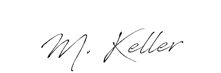 M. Keller stylish signature style. Best Handwritten Sign (Antro_Vectra) for my name. Handwritten Signature Collection Ideas for my name M. Keller. M. Keller signature style 6 images and pictures png