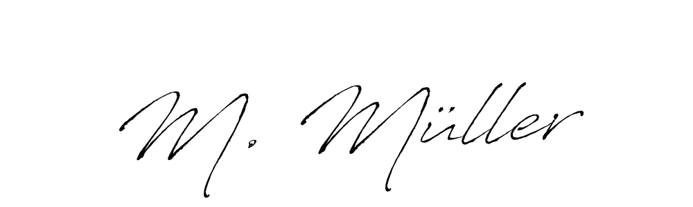 Make a beautiful signature design for name M. Müller. Use this online signature maker to create a handwritten signature for free. M. Müller signature style 6 images and pictures png